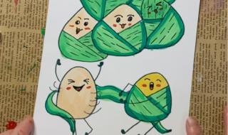 一二三年级画端午节