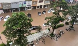 东莞发布暴雨红色预警
