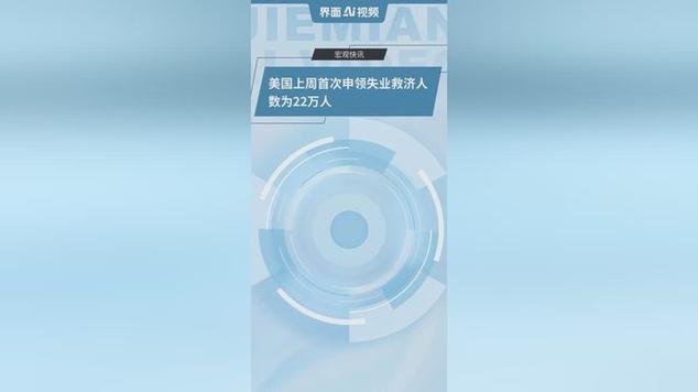 美国上周首次申请失业救济人数降至21.6万低于预期