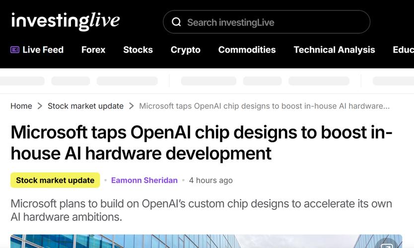 微软的人工智能优势绝非仅靠OpenAI—— 华尔街对此青睐有加
