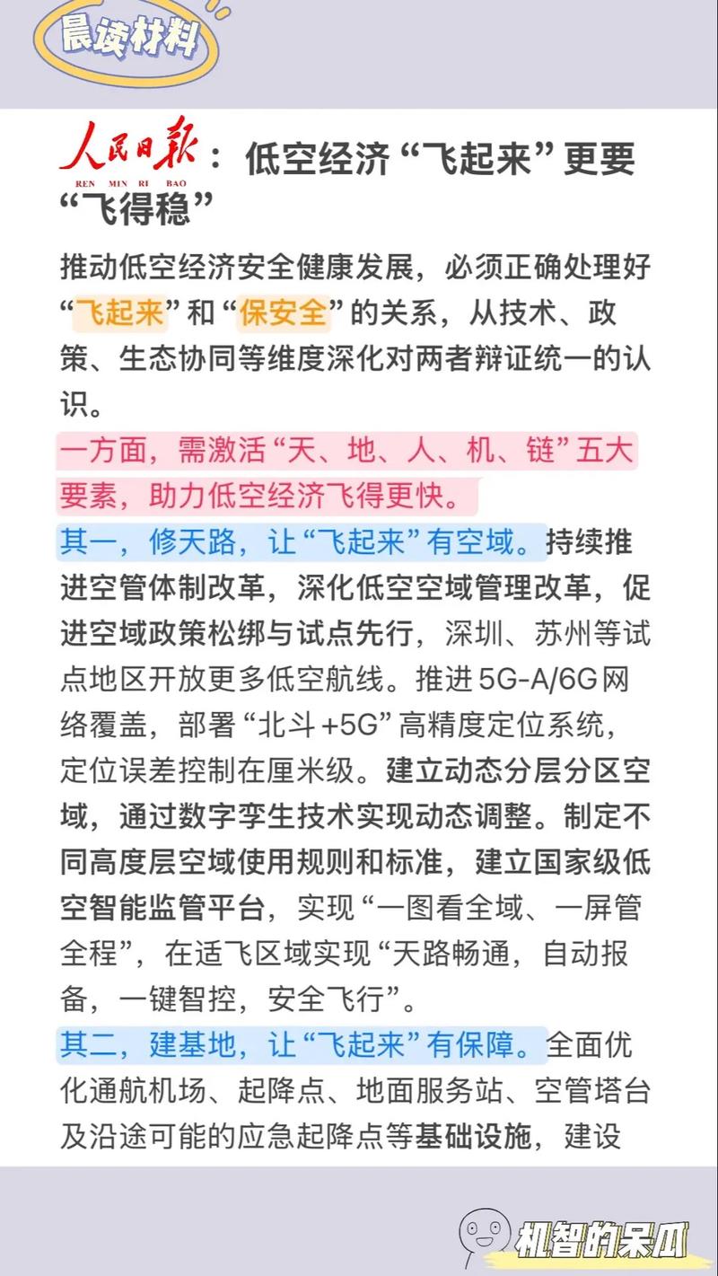 人民日报深度观察：低空经济展翅高飞