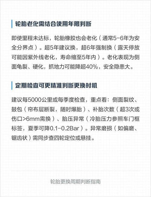 轿车轮胎更换周期（轿车轮胎更换周期怎么算）