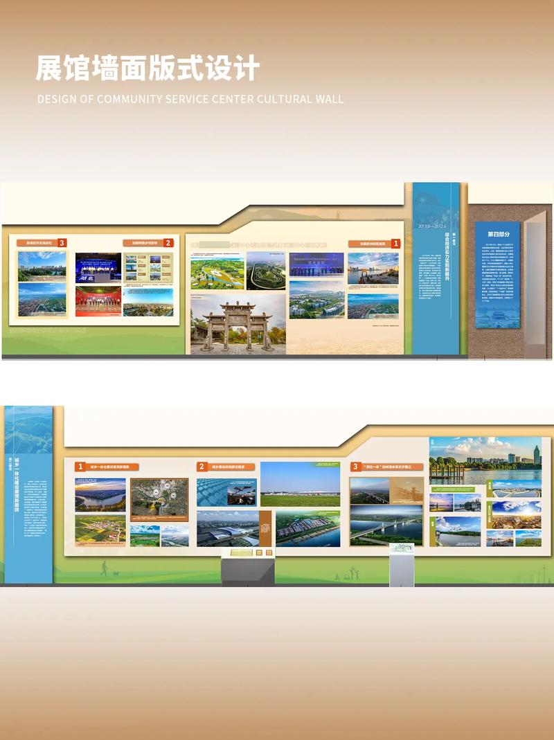 成果展示墙效果图（成果展示图片墙背景）