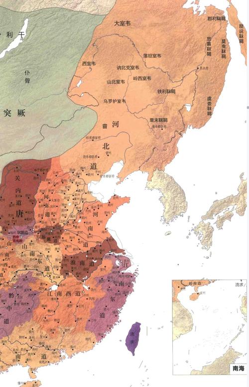 安史之乱各方势力（安史之乱各方势力地图）
