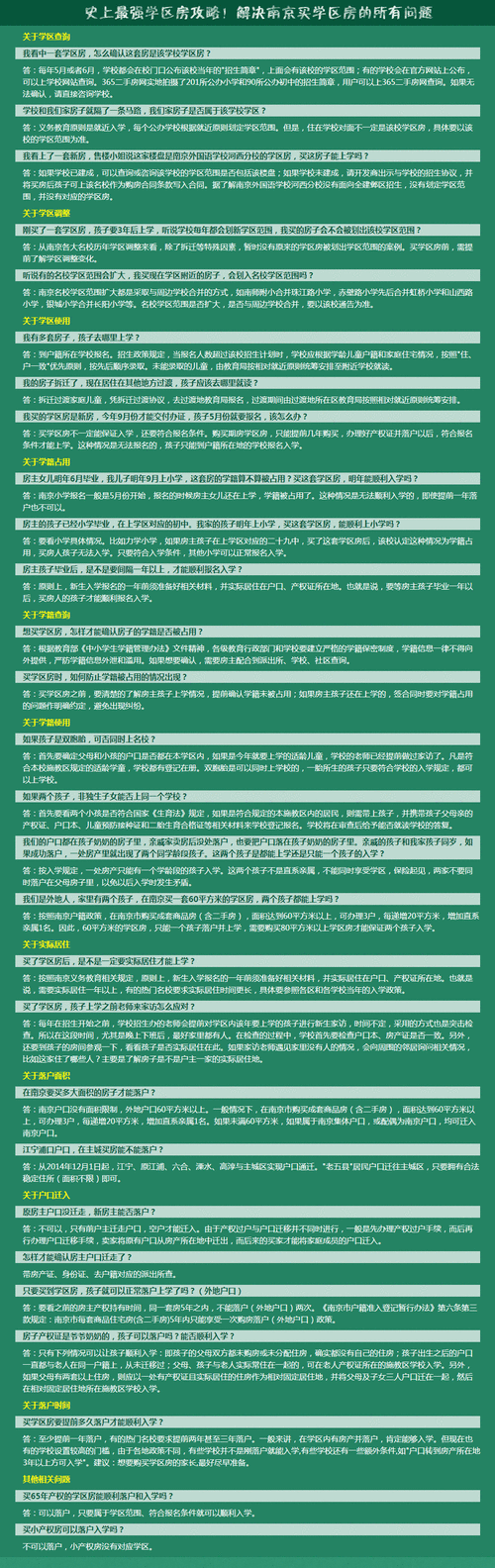 学区房政策(南京学区房政策)
