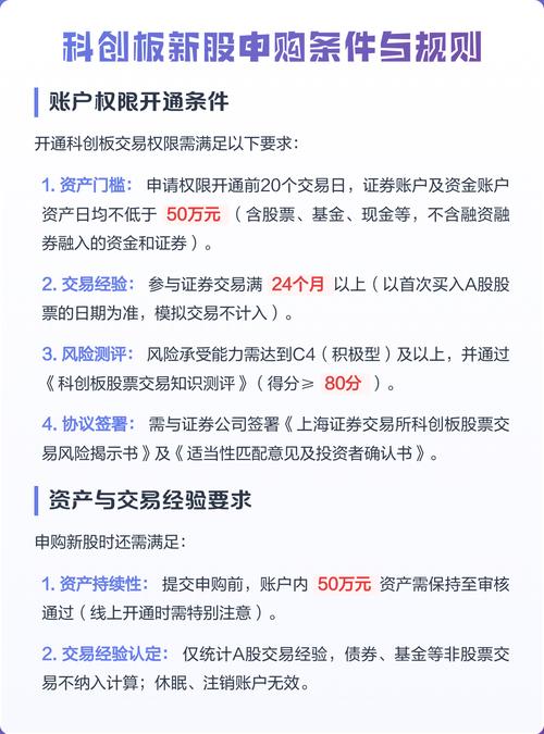 科创板打新股需要什么条件（科创板新股打新条件）